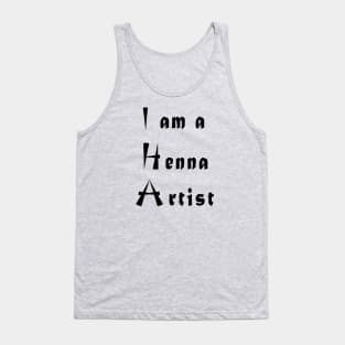 I am a Henna Artist Tank Top